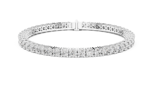 Eternal Spark Diamond Tennis Bracelet White Gold