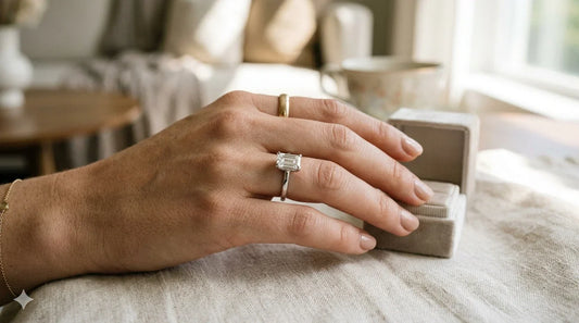 Baguette Cut Engagement Ring A Perfect Blend of Elegance and Simplicity
