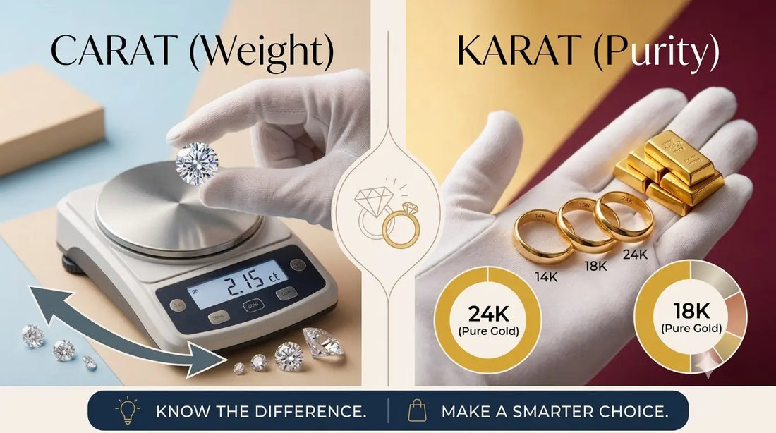 Carat vs Karat: Everything You Need to Know Before Buying Jewelry