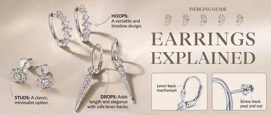 Different Types of Earrings and Earring Backs: A Complete Buying Guide