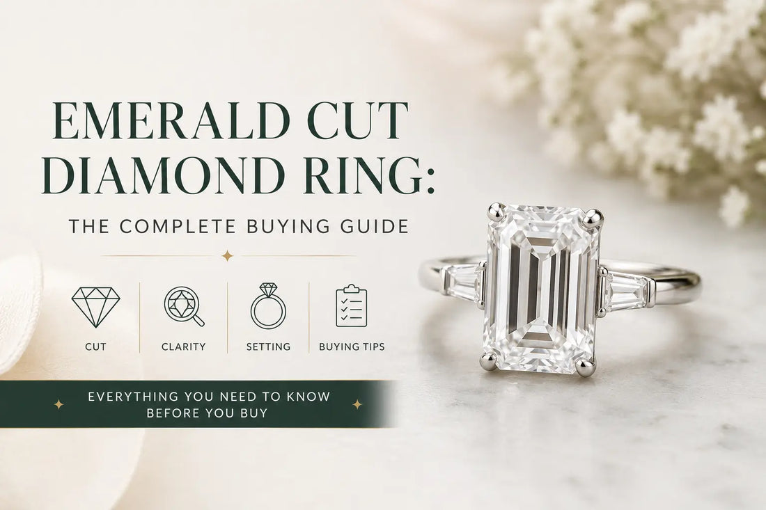 Emerald Cut Diamond Ring: The Complete Buying Guide
