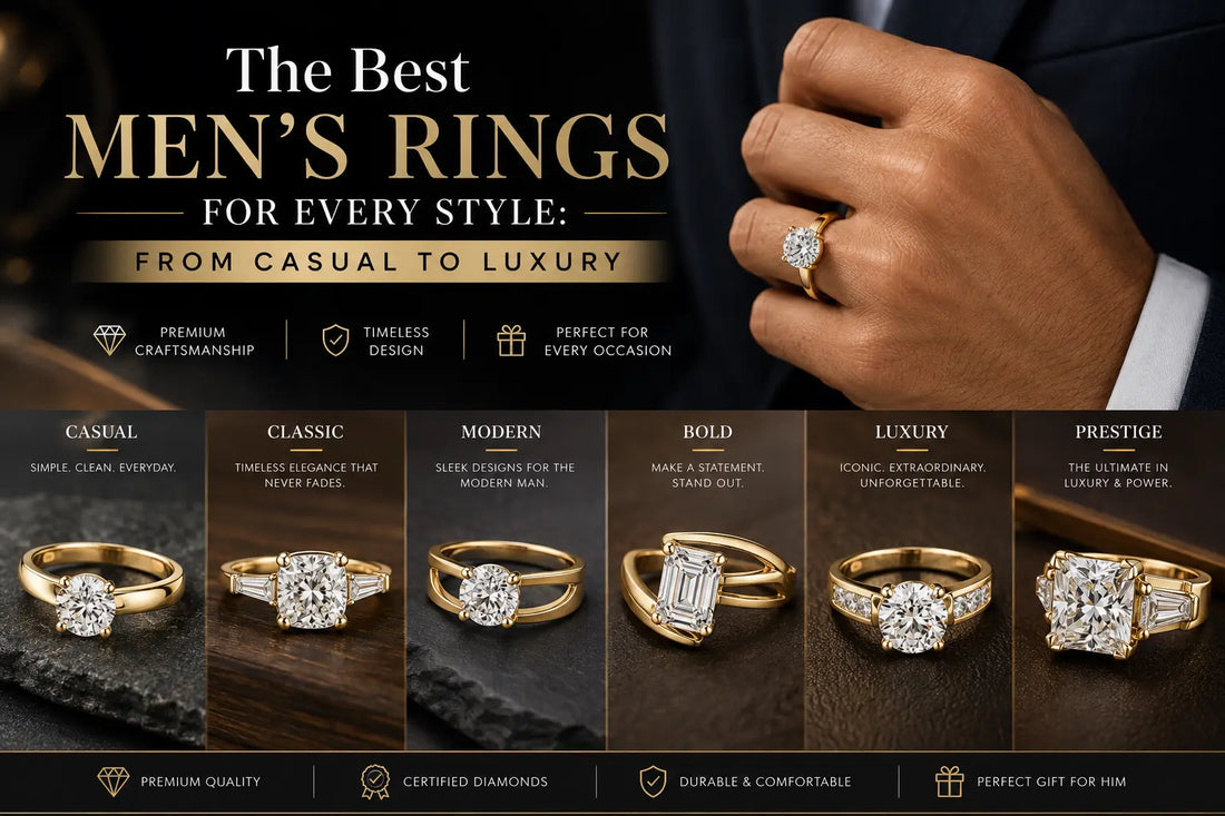 The Best Men's Rings for Every Style: From Casual to Luxury