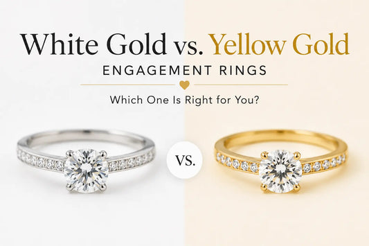 White Gold vs. Yellow Gold Engagement Rings: Which One Is Right for You?
