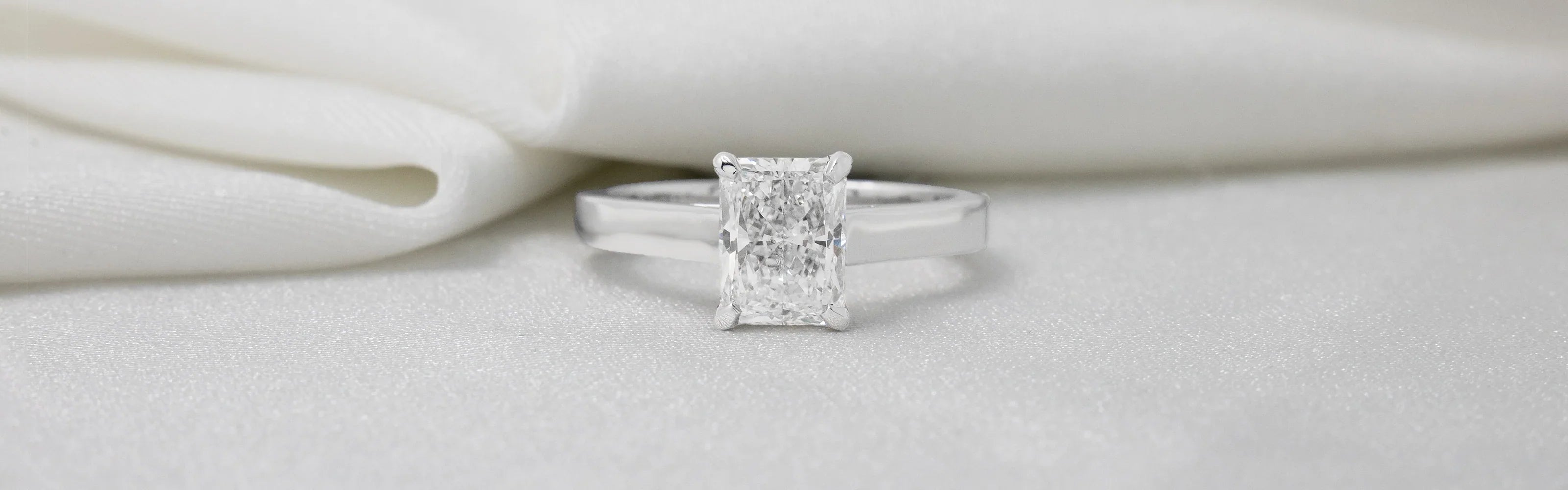 Radiant Cut Engagement Rings