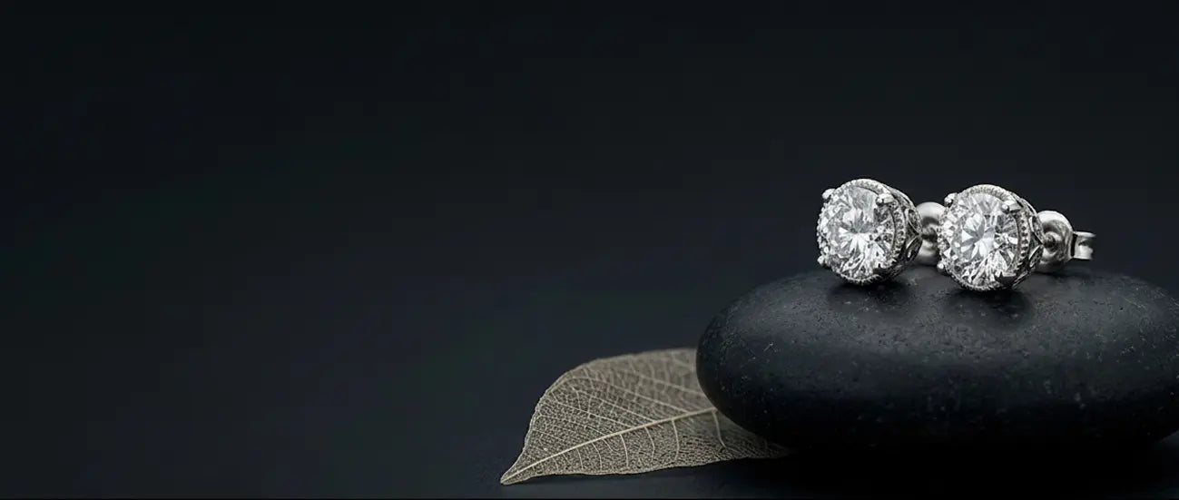 Diamond Stud Earrings
