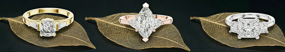 Three Stone Engagement Rings