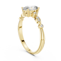Marquise Bloom Oval Ring