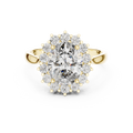 Royal Oval Halo Ring