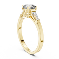 Tapered Baguette Trinity Ring