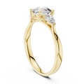 Harmony Pear Trio Ring
