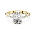 Rose Radiance Oval Ring