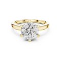 Rose Classic Solitaire Ring