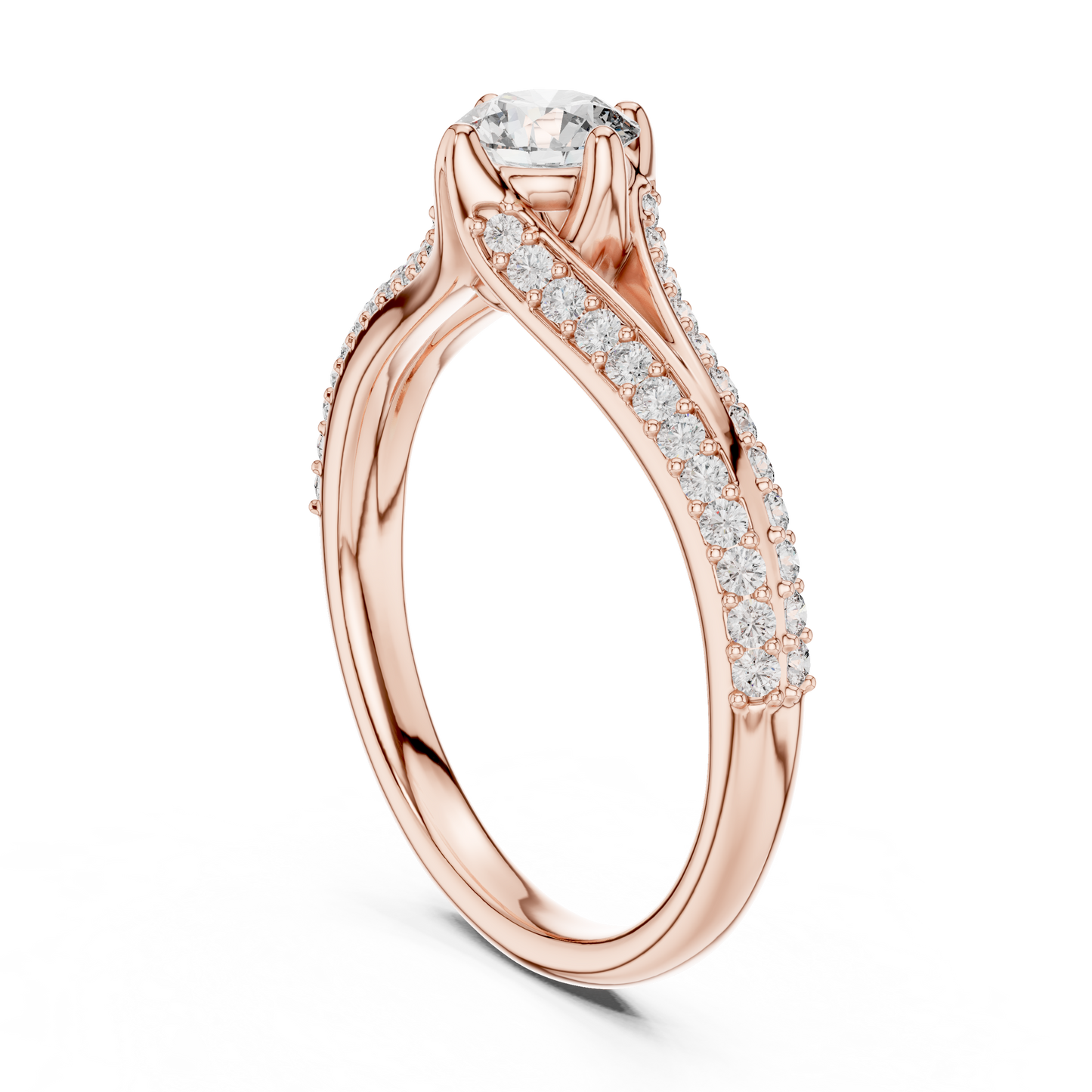 Eternal Twist Diamond Ring