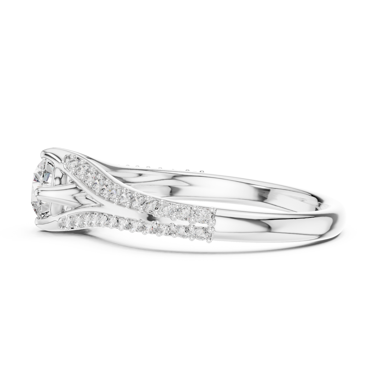 Eternal Twist Diamond Ring