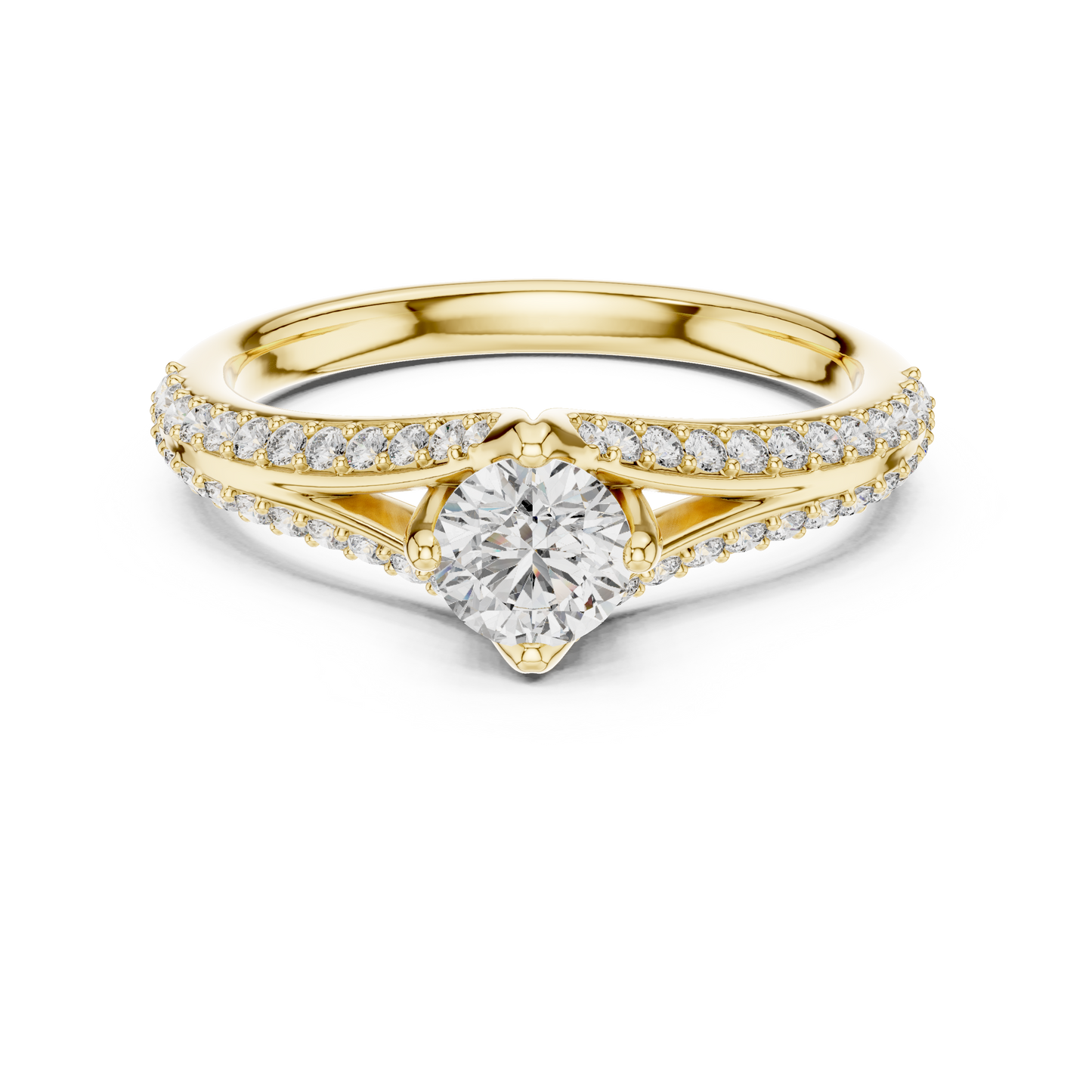Eternal Twist Diamond Ring