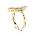 Celestial Arrow Diamond Ring