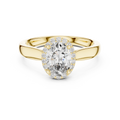 Oval Halo Elegance Ring