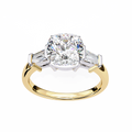 Classic Three-Stone Diamond Ring