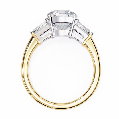 Classic Three-Stone Diamond Ring
Yellow Gold