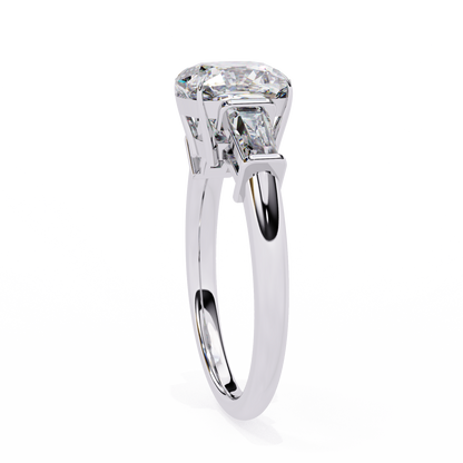 Classic Three-Stone Diamond Ring
White Gold