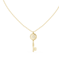 Vintage Key Pendant Necklace
