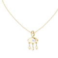Evil Eye Dangle Charm Necklace