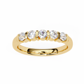 Five Stone Diamond Band