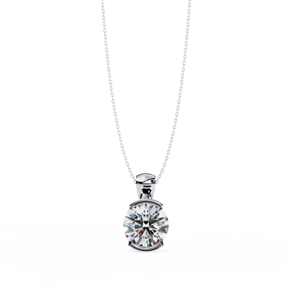 Eternal Solitaire Pendant White Gold