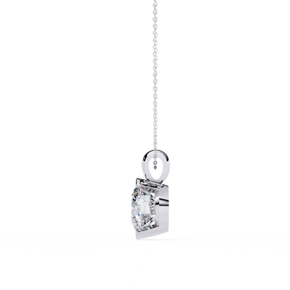 Eternal Solitaire Pendant White Gold
