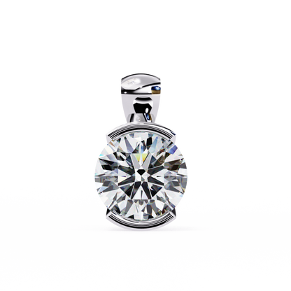 Eternal Solitaire Pendant White Gold