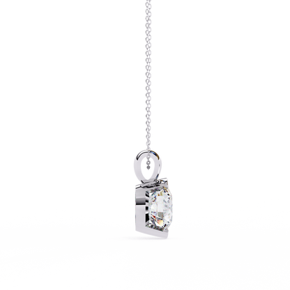 Eternal Solitaire Pendant White Gold