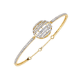 Celeste Orb Diamond Bangle