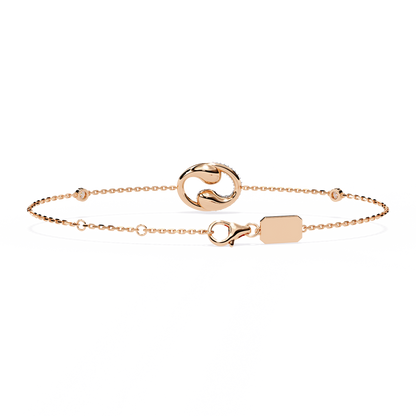 Eternal Flow Diamond Bracelet Rose Gold