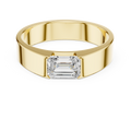 Men’s Emerald Cut Diamond Band Ring