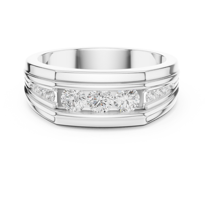 Regal Row Diamond Band White Gold 