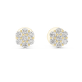 Diamond Flutter Butterfly Stud Earrings