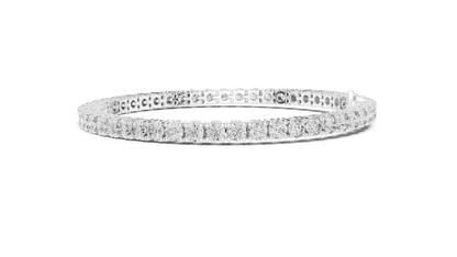 Eternal Spark Diamond Tennis Bracelet White Gold