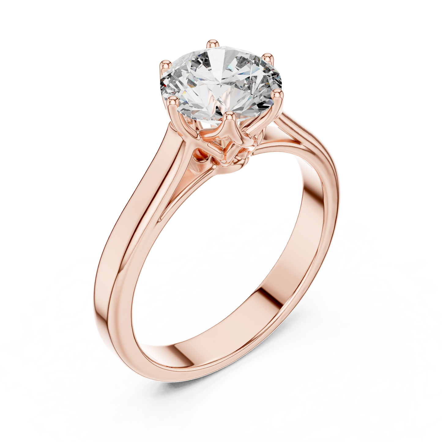 Classic Round Brilliant Solitaire Ring