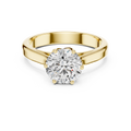 Classic Round Brilliant Solitaire Ring