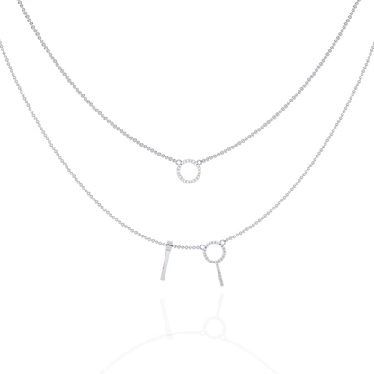 Eternal Harmony Necklace White Gold