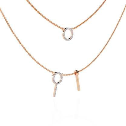 Eternal Harmony Necklace Rose Gold
