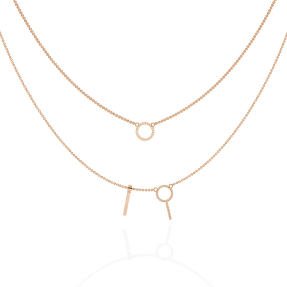 Eternal Harmony Necklace Rose Gold
