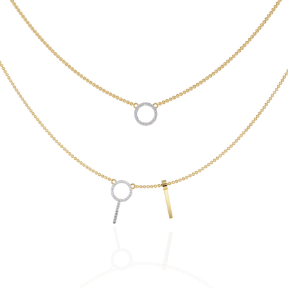 Eternal Harmony Necklace Yellow Gold