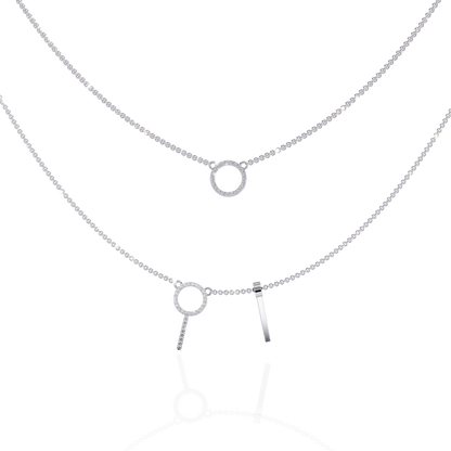 Eternal Harmony Necklace White Gold