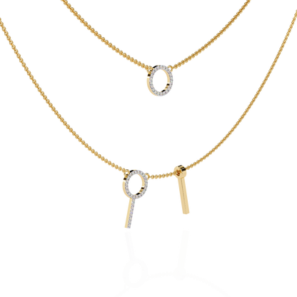 Eternal Harmony Necklace Yellow Gold