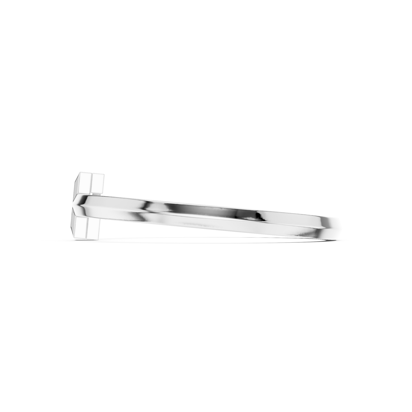 Radiant Horizon Bangle Diamond Accents