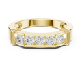 The Modern 5-Stone Framed Diamond Band