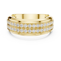 Luxury Double Row Diamond Band