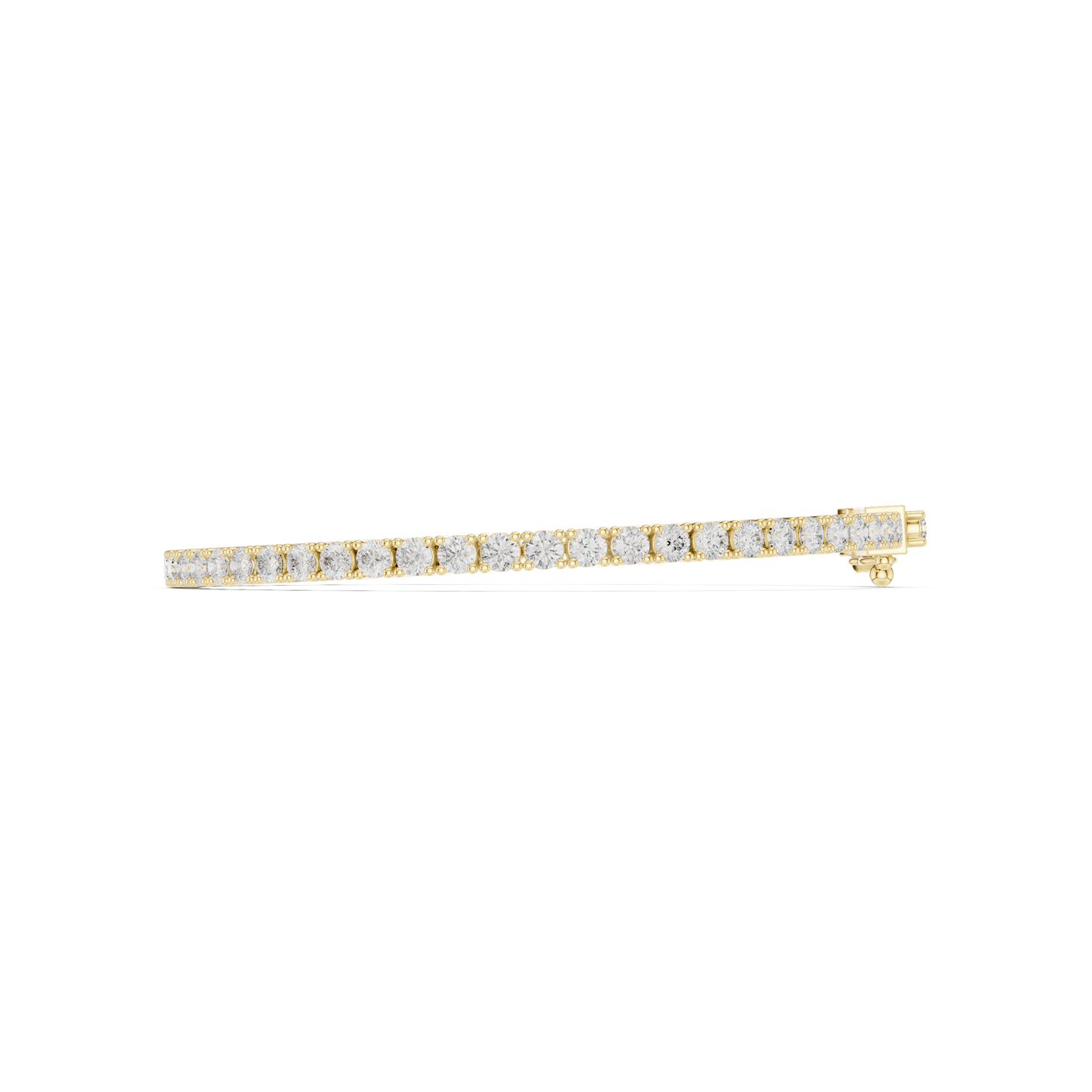 The Minimalist Round Diamond Tennis Bracelet