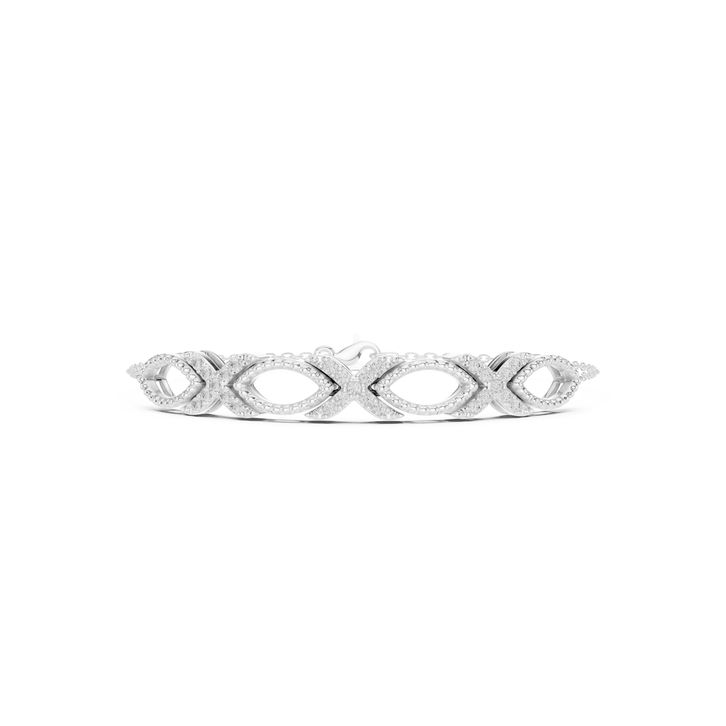 Elegant Infinity Diamond Bracelet for Women